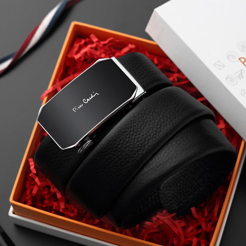 Pierre Cardin Men s Automatic Buckle Leather Belt 105cm