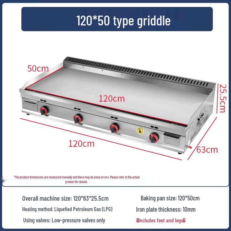 Yunduo Commercial Gas Griddle and Teppanyaki Grill