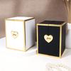 Little Bear Rose Necklace Box: Elegant Light Luxury Preserved Flower for Valentine's & Mother's Day