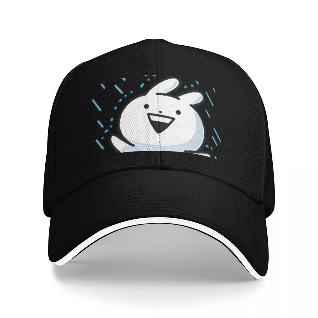 Usagyuuun in the rain Baseball Cap Golf Cap Trucker Hat Hat Baseball Cap Women Men's