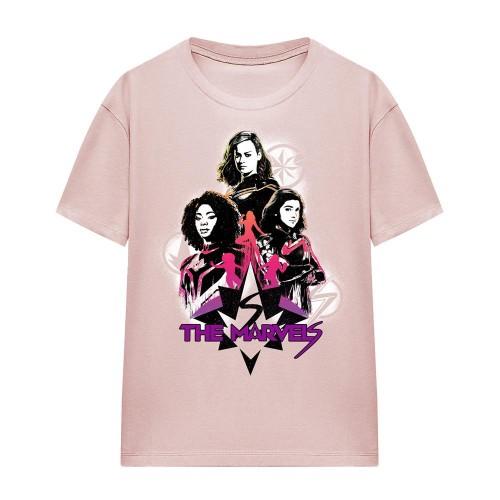 The Marvels Womens/Ladies Graffiti T-Shirt