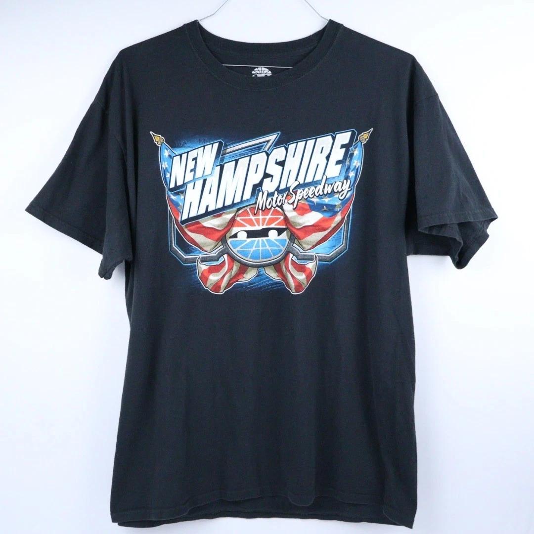 

New Hampshire Motor Speedway Live Free & Race Graphic T-Shirt B.H. Men s L/XL 2XL