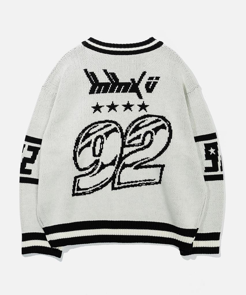 VASTIC 92 Graphic Knit_Ivory