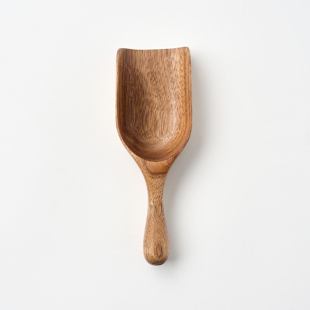 Acacia Wood Grain Spoon L20.5_WO0125014