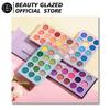 BEAUTY GLAZED Color Board Eyeshadow Palette,Highly Pigmented Matte Shimmer Glitter,Waterproof,Long-Lasting Cruelty-Free