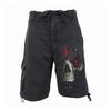 Shorts Cargo Spiral Direct Unissex Adulto Dark Death