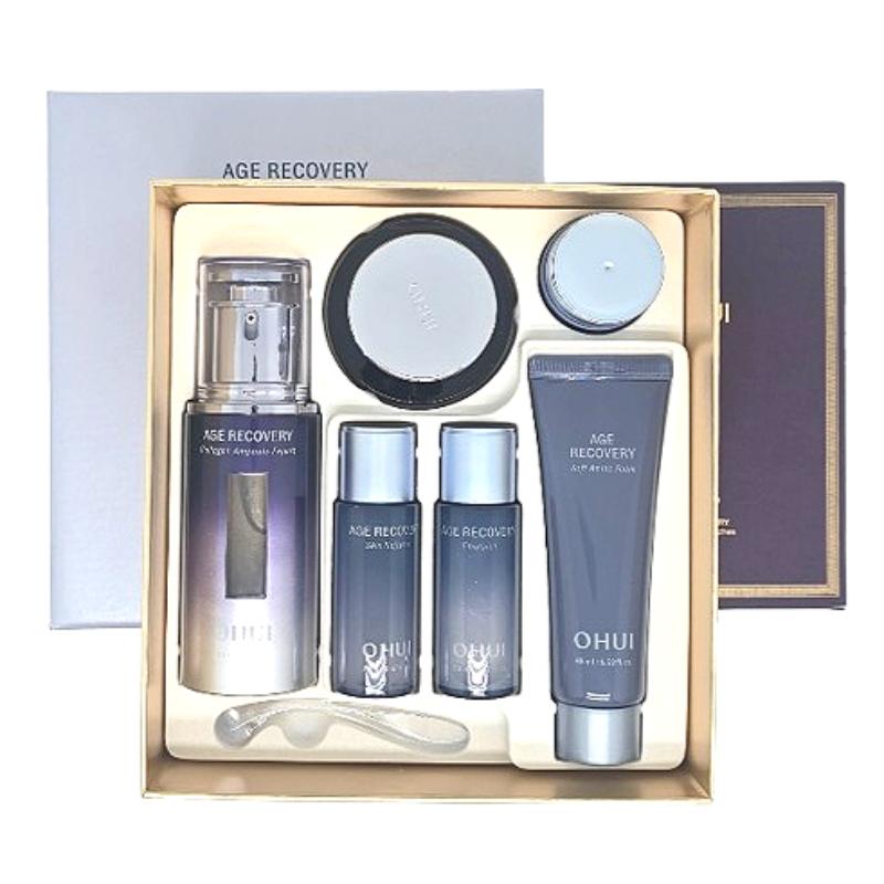 Ohui Age Recovery Collagen Ampoule Expert Special Set Anti-Aging Skincare Korean Firming Care Kit