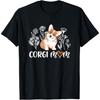 Corgi Dog Love Design Corgi Mom Mum Women T-Shirt