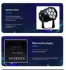 7-Color 4-in-1 Par Light Stage Bar for Events - Ideal for Weddings, Live Performances, and KTV Atmosphere Enhancement