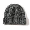 Cashmere Hat Winter Thickened Men's and Women's Cashmere Cap Knitted Headgear Cold Cap Versatile Twist Outdoor Riding Cap