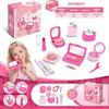 Kid Pretend Play Cosmetics Girl Toy Simulation Lipstick Eye Shadow Beauty & Fashion Makeup Toys Baby Dressing Make Up Game Gift