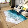 3D Ocean Seawater Beach Water Area Rug,Carpet Rug for Living Room Bedroom Sofa Doormat Decor,Kid Play Crawl Non-slip Floor Mat