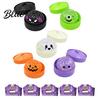 Squeeze Toy with Steamer Box 1/4/5Pcs Halloween Dumpling Box Cartoon Glitter Steamed Bun Stress Relief Toy Ball Fidget for Home Office Toys