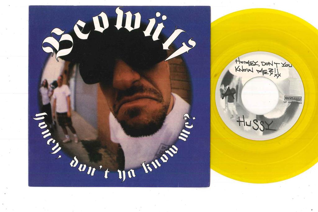 7inch Record BEOWULF - Honey Dont Ya Know Me LF1801995 LOST AND FOUND Germany Rock Used
