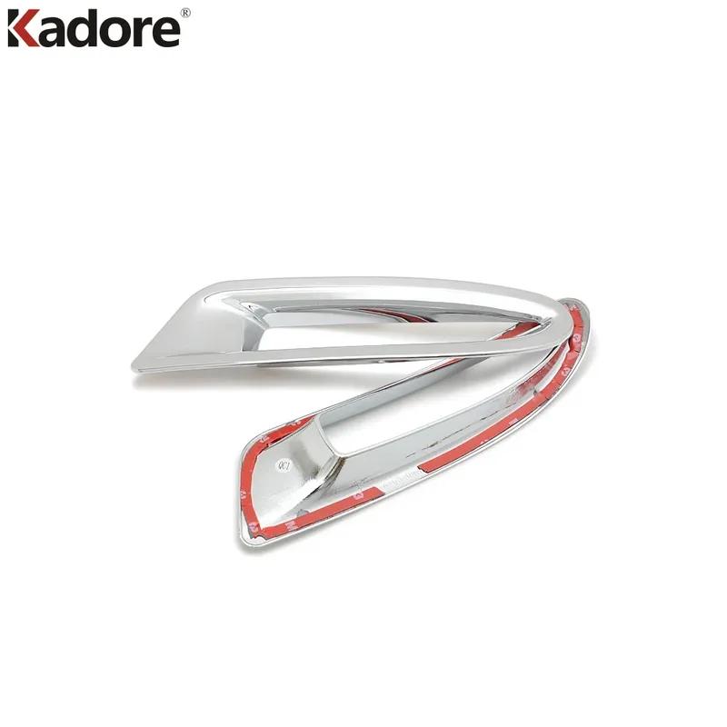 For Mazda 6 Atenza Sedan 2017 2018 Chrome Car Rear Fog Light Lamp Cover Trim Tail Foglight Bezel Garnish Trims Accessories