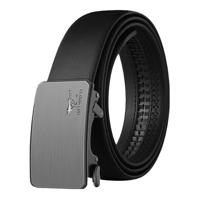 Septwolves Men's Automatic Buckle Leather Belt