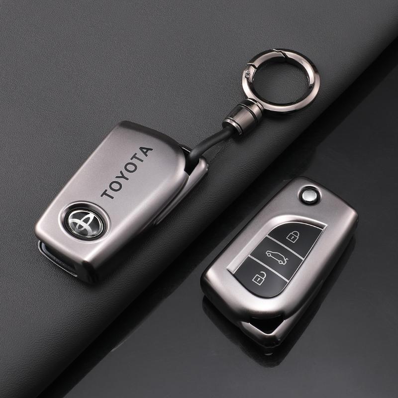 Car Key Cover Case Shell For Toyota Auris Corolla Avensis Verso Yaris Aygo Scion TC IM Camry RAV4 Forturner Hilux Accessories VW9