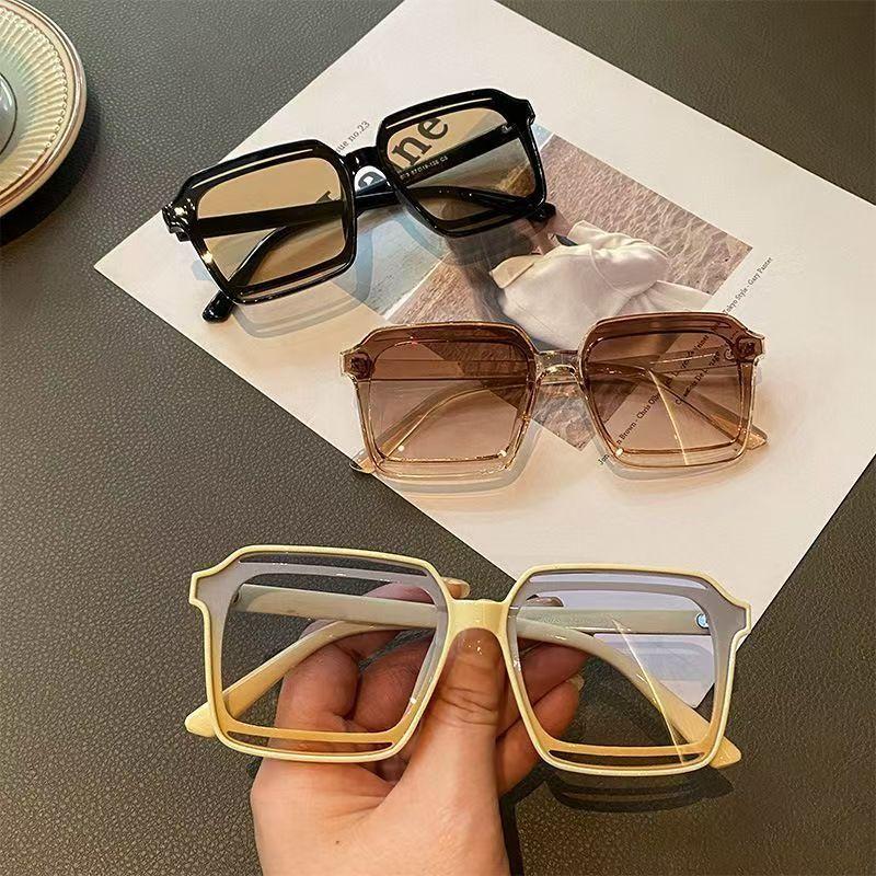 New Vintage Rectangle Sunglasses for Men Women Retro UV400 Protection Fashion Brand Design Eyewear Goggles