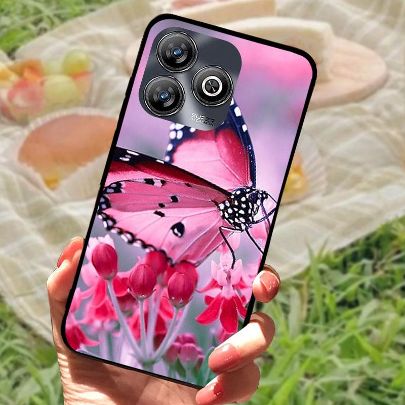 Für ZTE Blade V60 Smart A75 4G Hülle V60Smart Cool Wolf Löwe Silikon Weiches TPU Handyhülle Für ZTE BladeA75 4G Stoßfeste Bumper