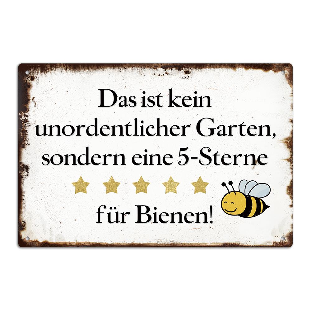 Putuo Decor Pc Individuality German Vintage Metal Tin Sign Wall Art Decor for Home Farmhouse Garden GiftxInches