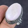 Pink Opal Gemstone 925 Sterling Silver Jewelry Ring Size 10.5
