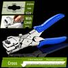 'Triangle Hole Punch Pliers for PVC & Cardboard Hanging Hooks'