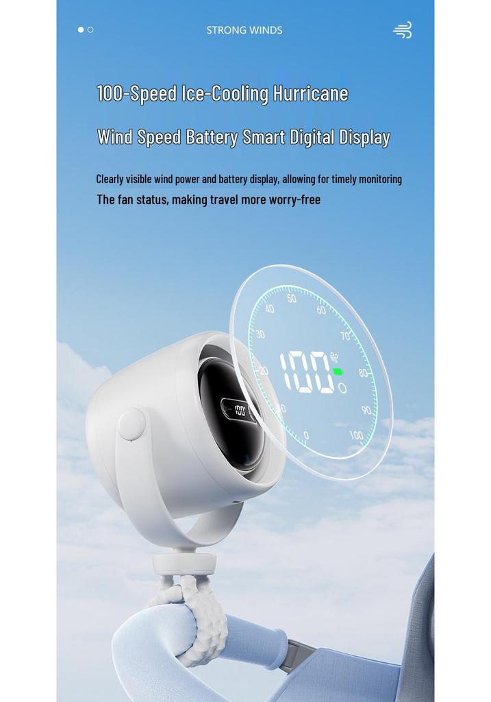 Octopus Stroller Fan: Anti-Pinch, Aroma, 3-Speed, Night Light, Silent USB Mini Charger