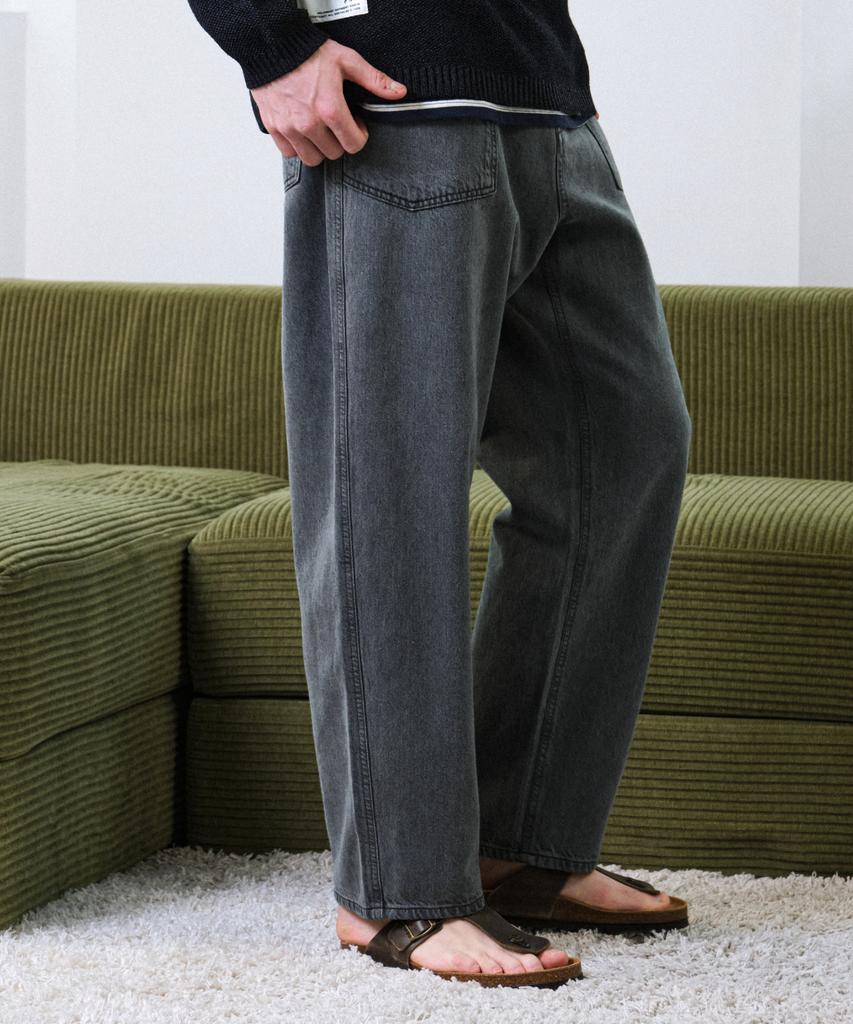 HELEMENT Break Denim Pants (D/Grey)