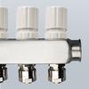 10 Pcs Hand Wheel Switches Underfloor Heating Manifold Accessories M30×1.5 White Floor Heating Water Separator Valve Core