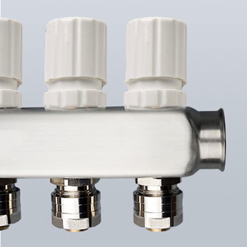 10 Pcs Hand Wheel Switches Underfloor Heating Manifold Accessories M30×1.5 White Floor Heating Water Separator Valve Core