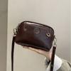 Leather women's bag, new mobile phone bag, fashionable mother shoulder bag, women's casual versatile messenger bag, key bag.
