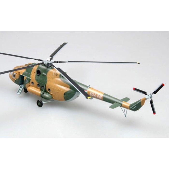 Miniature militaire - EASY MODEL - MI-8 HIP-C HELICOPTER - 1/72 - Couleur verte - À monter soi-même