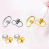 4pcs Earring Stoppers Backings Pierced Safety for Ear Studs Big Earring Lifters