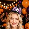 Fabric Halloween Cartoon Hairband Halloween Theme Ghost Headband Pumpkin Headband  Costume Events