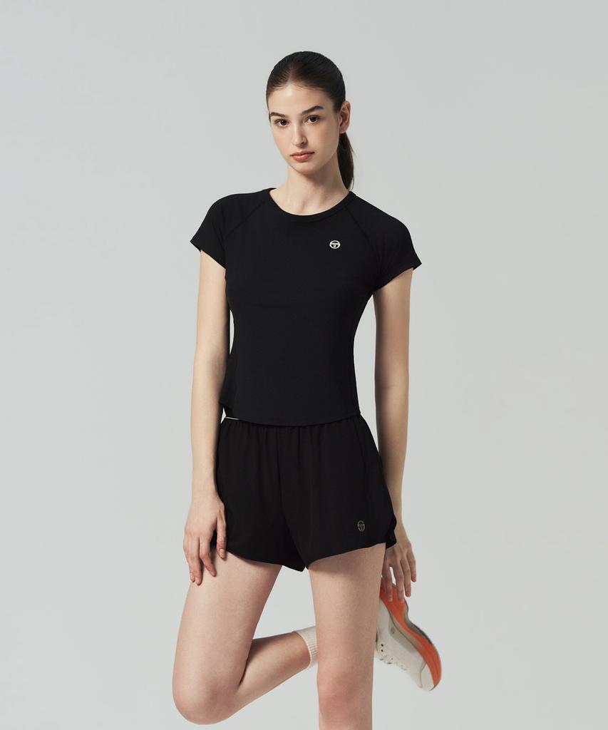 SERGIO TACCHINI W Rib Slim Fit Short Sleeve T-Shirt