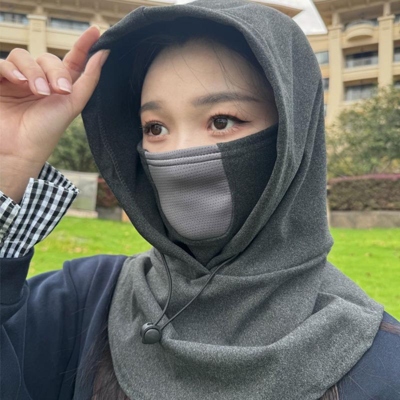 Cycling Mask, Winter Hood, Men's and Women's Windproof Mask, Thickened with Fleece, Electric Bike Ear Protection and Warmth Preservation Wonder