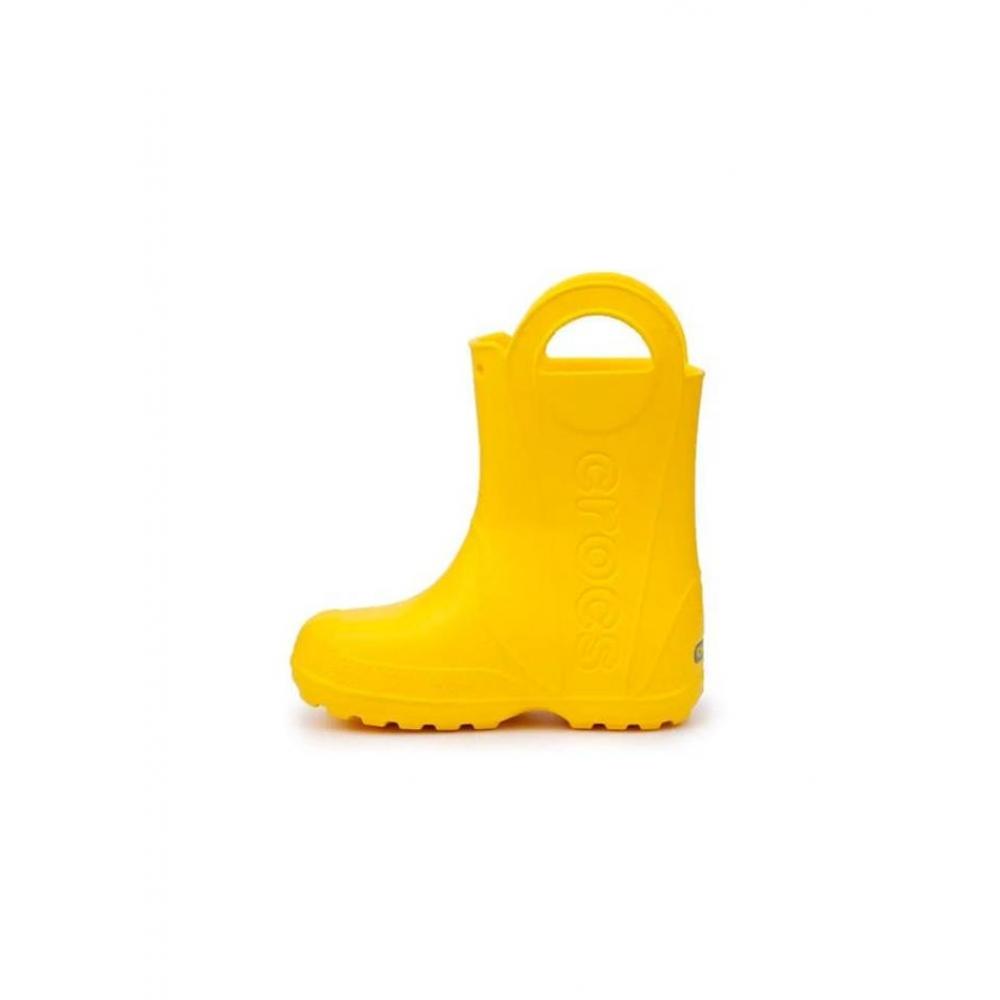 

Crocs Kids Handleit Rain Boots Yellow 12803 730 C13
