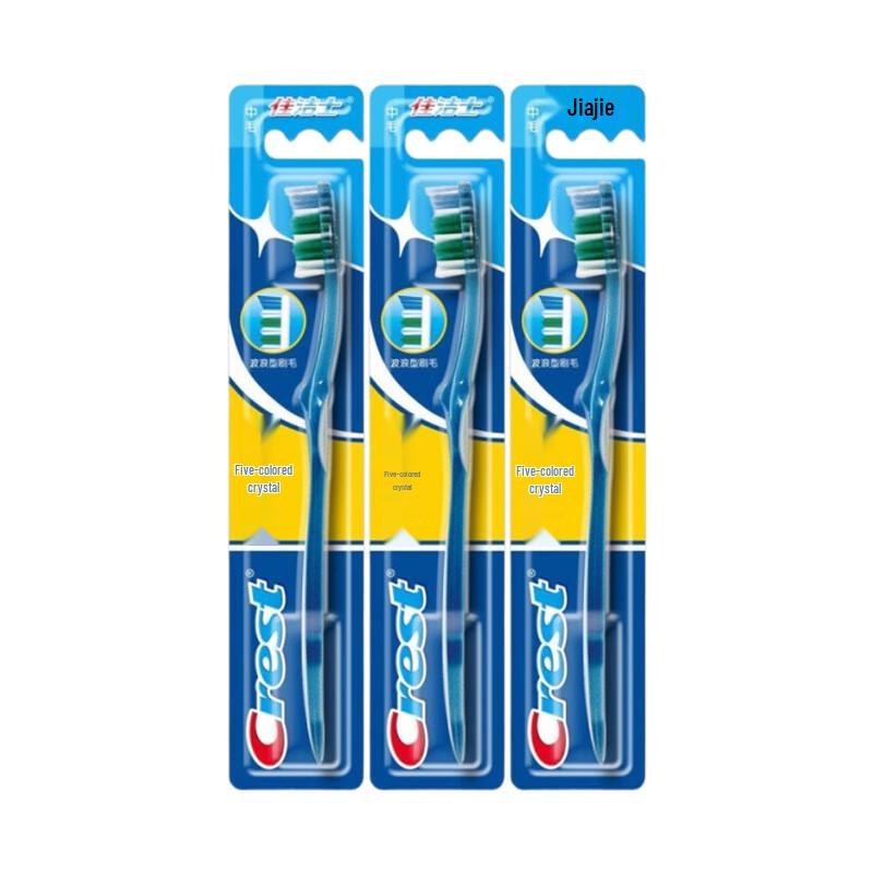 Crest Colorful Crystal Soft Bristle Toothbrush