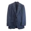 Pierre Cardin Wool Suit Setup 92A5 Blue Tailored Jacket and Pants Men's Used