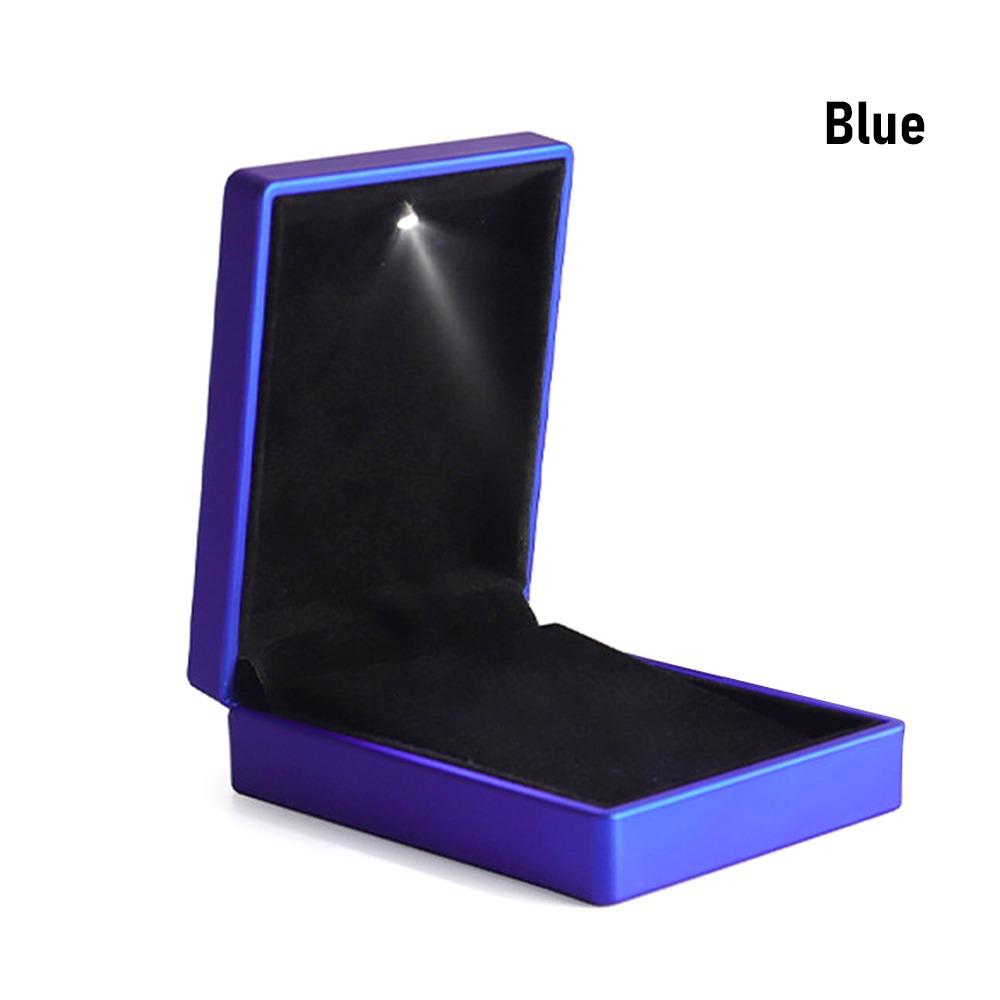 With Light Jewellery Case Rings Case Jewelry Box New Gifts Box  Engagement