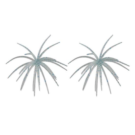

2Pcs 6CM/1.9G Soft Sea Urchin Lure with Swimming Skirts Colorful Artificial Bait Saltwater Freshwater Bass Trout Snakehead Fishing Accessories H