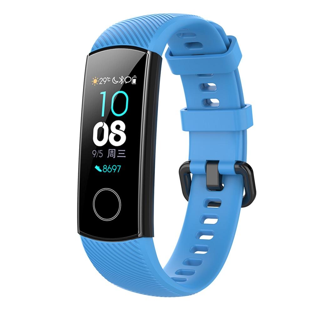

Силіконовий ремінець для зап ястя для Huawei Honor Band 4 Розумні аксесуари Ремінець-браслет для Honor Band 5 Браслет For Honor Band 5 небо синє кольору