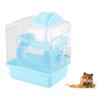 2 Tier Hamster Cage Large Space High Chassis Design Hamster Habitat Cage For Pet Hamster Small Animals