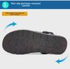 2024 Men's Casual Non-Slip Breathable Outdoor Sandals: Wear-Resistant Beach & Driving Slippers