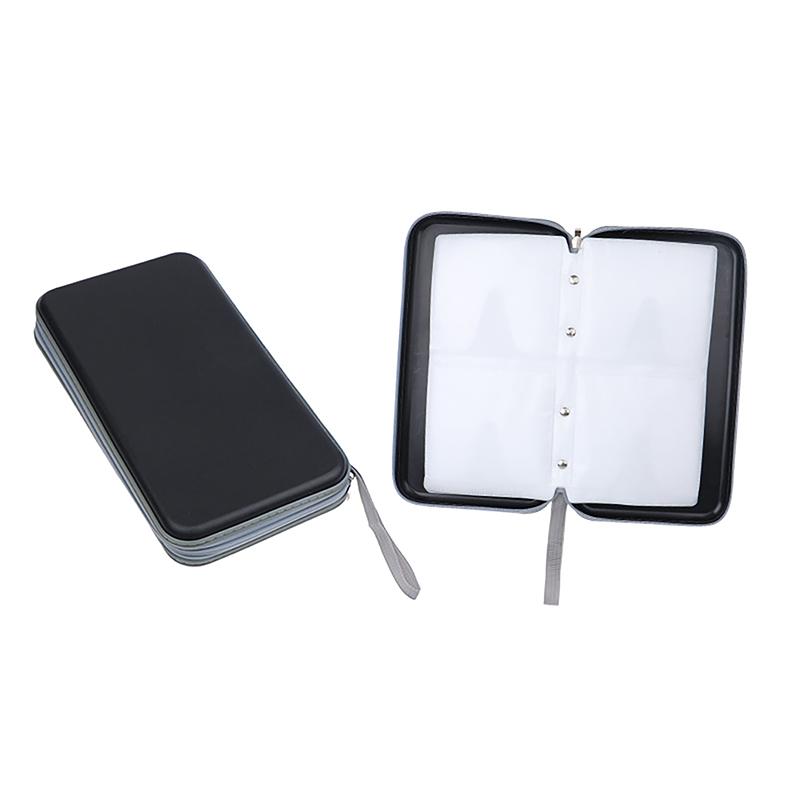 80Sheets Cd Dvd Carry Case Cover Disc Storage Holder Cd Sleeve Wallet Album Hard Box Plastic Cd Pack Disc Dvd Disc Pack