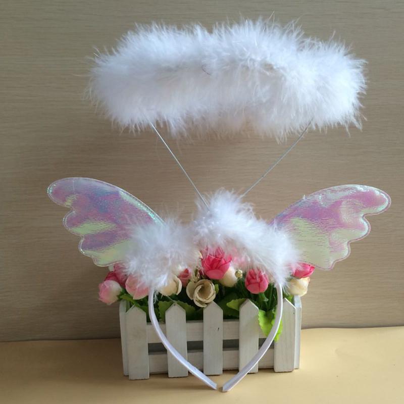 Childrens Angel Hairband Devil Decoration Headwear Stage Performance Props