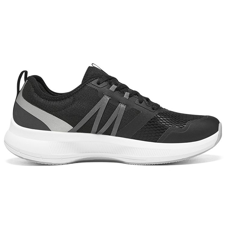 Skechers Comfortable Breathable Fabric Low-Top Casual Running Shoes Women Sneaker 128106-BKSL