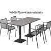 WEZHO Outdoor Patio Dining Set