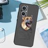 German Shepherd Dog Cartoon Cover For OPPO Reno 12 F 13F 14F 11F 10 11 13 14 Pro 7 8 Lite OPPO Find X9 X5 X6 X8 Pro Case
