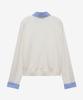MIND BRIDGE WOMEN [W] Shirt Mix Full Open Knit - 3 Colors